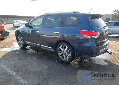 2013 Nissan Pathfinder Platinum from USA, damaged, VIN 5N1AR2MM8DC624616